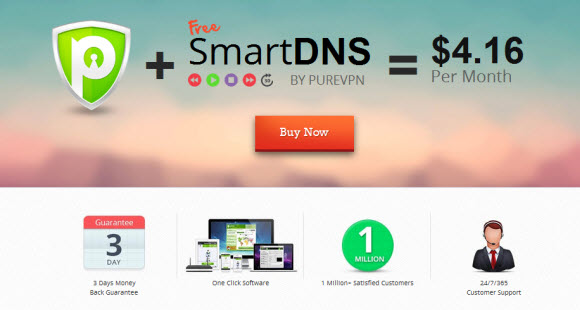 PureVPN Free Smart DNS