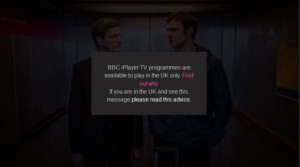 BBC iPlayer blocked