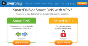 OverPlay VPN and SmartDNS