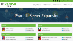 IPVanish server expansion