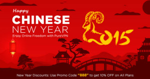 PureVPN Chinese New year Sale