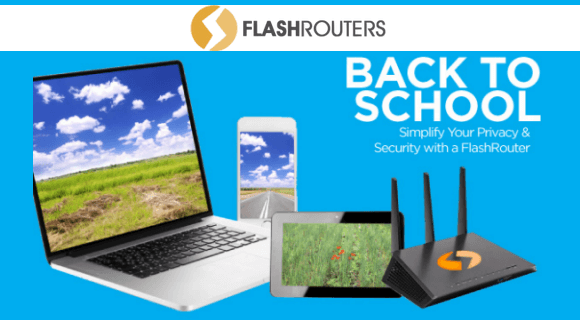 FlashRouters Back to School Sale