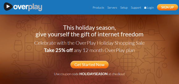 OverPlay Holiday Sale